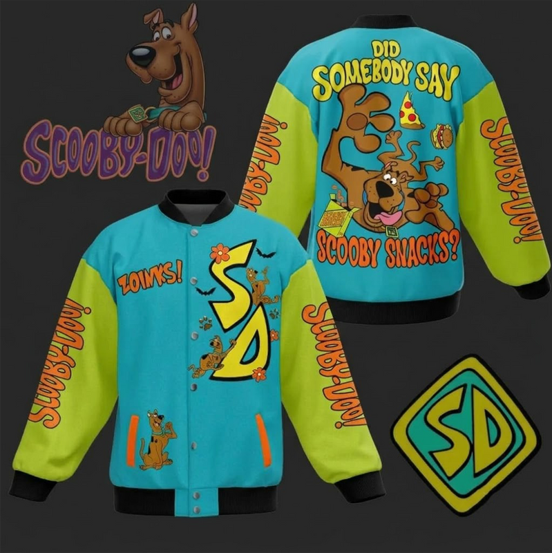 Scooby-Doo New Bomber Baseball Jacket For Fan