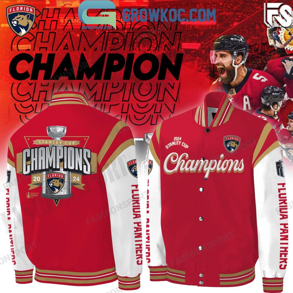 2024 Florida Panthers Stanley Cup Champions Jacket – Limited Edition