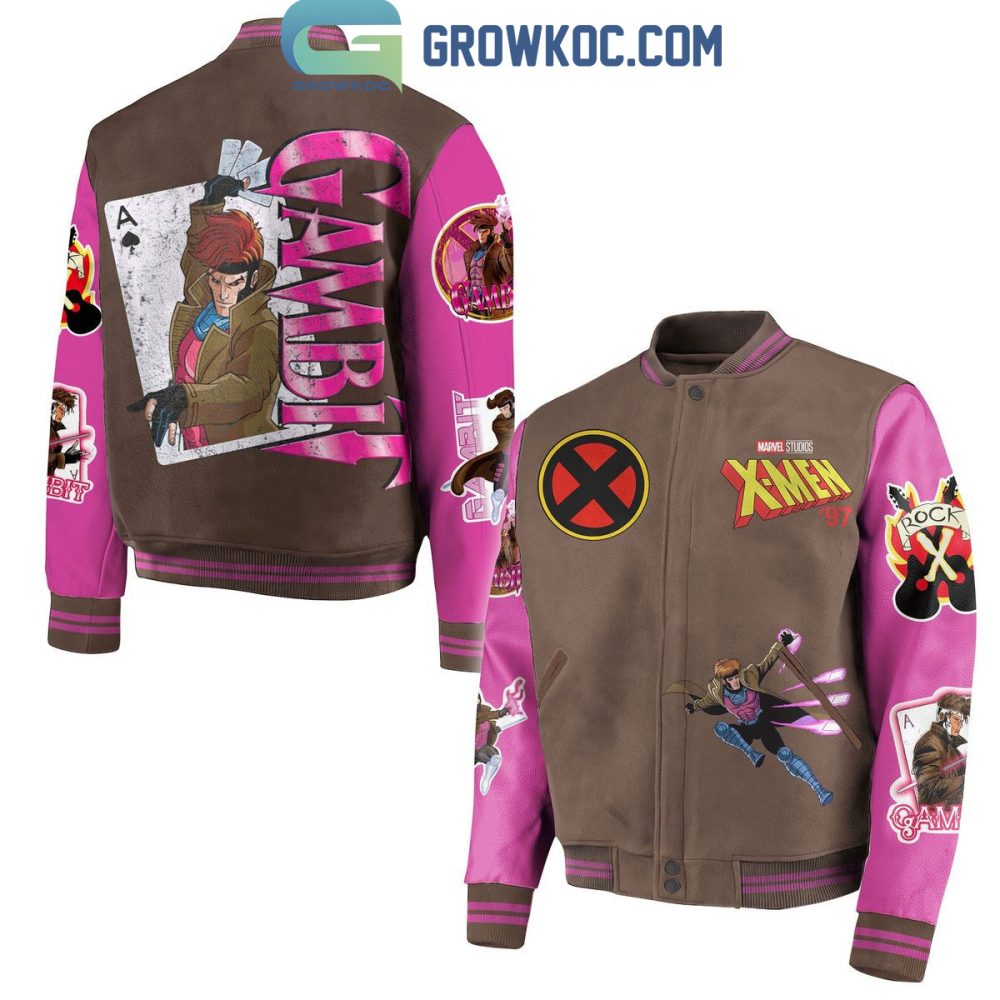 Marvel X-Men Gambit Varsity Jacket – Iconic Comic Style, Perfect Gift!