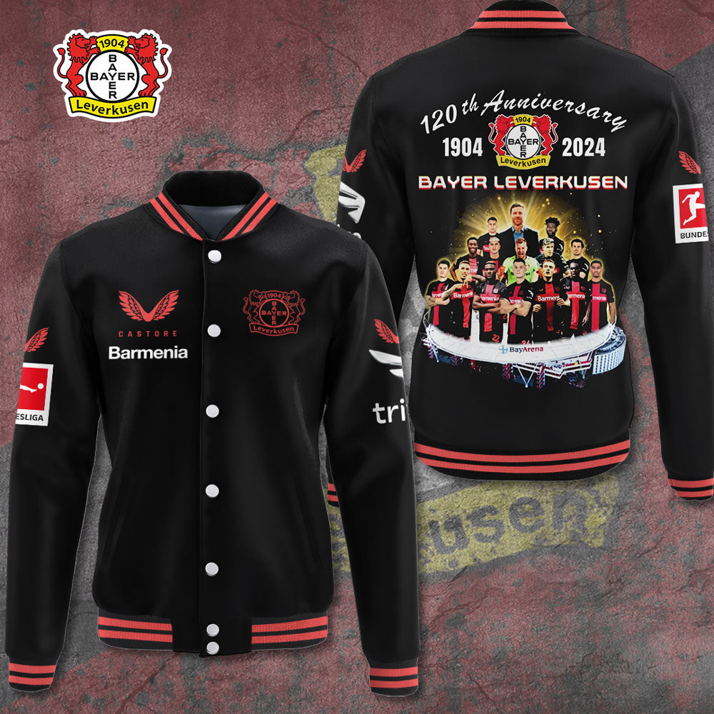 Limited Edition Bayer Leverkusen 120Th Anniversary Jacket - Celebrate In Style!